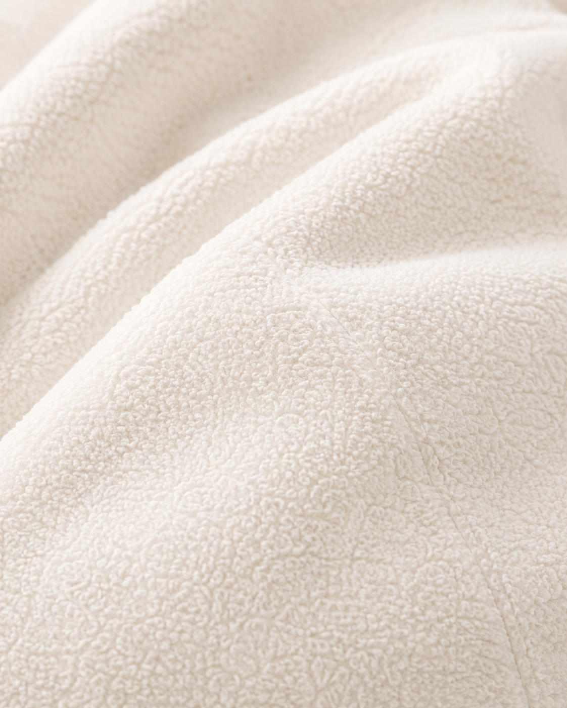 Texture douce du pouf velours nuage Mowana Image